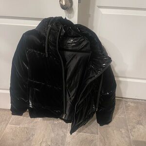 Andrew Marc Black Quilted Jacket